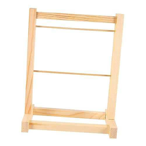 Kisangel 1 Stück Mini Holz Kleiderbügel für Puppen Doppelter Kleiderständer für Puppenkleidung und Zubehör Praktischer Organizer für Puppenoutfits für Puppenhaus und Rollenspiele Kisangel 1 Stück Mini Holz Kleiderbügel für Puppen Doppelter Kleiderständer für Puppenkleidung und Zubehör Praktischer Organizer für Puppenoutfits für Puppenhaus und Rollenspiele von Kisangel