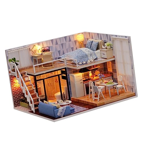 Kisangel 1 Stück Montage Toy House winzig Mini-Bausatz Miniaturzimmer Bausätze zum manuellen Zusammenbauen Miniaturgebäudekits Mini-DIY-Bastelarbeiten Kisangel 1 Stück Montage Toy House winzig Mini-Bausatz Miniaturzimmer Bausätze zum manuellen Zusammenbauen Miniaturgebäudekits Mini-DIY-Bastelarbeiten von Kisangel