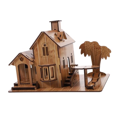 Kisangel 1 Stück Montieren Sie EIN Hausmodell Bildungsspielzeug DIY-Puzzle- Miniatur-Rätsel Villa selber Machen Hausmontagemodell Bausätze Puzzle Bauen Holz Kisangel 1 Stück Montieren Sie EIN Hausmodell Bildungsspielzeug DIY-Puzzle- Miniatur-Rätsel Villa selber Machen Hausmontagemodell Bausätze Puzzle Bauen Holz von Kisangel