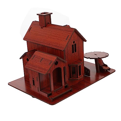 Kisangel 1 Stück Montieren Sie EIN Hausmodell Miniatur-Rätsel Holzrätsel Baumodell aus Holz Puzzle-Technik Holzmontage Holzpuzzle für die Schule Puzzle-Modell Bauhandwerk Braun Kisangel 1 Stück Montieren Sie EIN Hausmodell Miniatur-Rätsel Holzrätsel Baumodell aus Holz Puzzle-Technik Holzmontage Holzpuzzle für die Schule Puzzle-Modell Bauhandwerk Braun von Kisangel