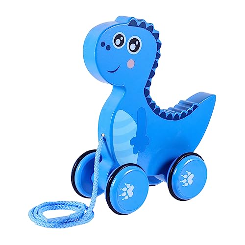 Kisangel Holzspielzeug Nachzieh-Dinosaurier Für Kleinkinder Lernspielzeug Mit Lustigem Tierdesign Für Krabbeln Und Laufen Sicheres Und Umweltfreundliches Spielzeug Für Junge Mädchen Ab Kisangel Holzspielzeug Nachzieh-Dinosaurier Für Kleinkinder Lernspielzeug Mit Lustigem Tierdesign Für Krabbeln Und Laufen Sicheres Und Umweltfreundliches Spielzeug Für Junge Mädchen Ab von Kisangel