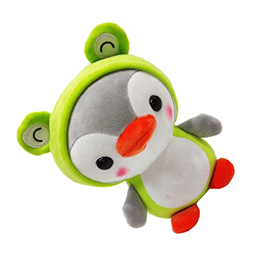 Kisangel 1 Stück Plüschtier Pinguin Kissen Pinguin Pinguin Plüschpenguin Pinguin Geburtstagsgeschenk Pinguin deko Kinderspielzeug Pinguin Plüschpuppe PP Baumwolle Green von Kisangel