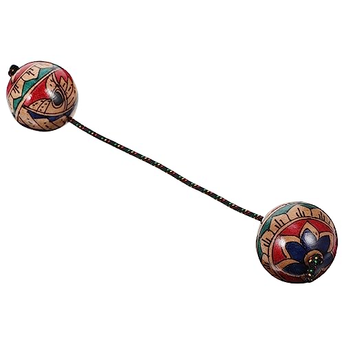 Kisangel 1 Stück Sandball -schlagzeugergeschenk Handgemalter Rhythmusball Sandball Rhythmus-sandball Einhändiger Rhythmischer Ball Rhythmus Produkte Kashaka-Instrument Holz Kisangel 1 Stück Sandball -schlagzeugergeschenk Handgemalter Rhythmusball Sandball Rhythmus-sandball Einhändiger Rhythmischer Ball Rhythmus Produkte Kashaka-Instrument Holz von Kisangel