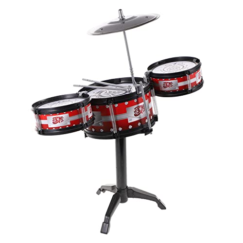 Kisangel 1 Stück Schlagzeug Set Teiliges Mini Percussion Set für Musikbildung Sicher und Schadstofffrei für Kleinkinder Fördert Kreative Fähigkeiten und Musikalität Rot Kisangel 1 Stück Schlagzeug Set Teiliges Mini Percussion Set für Musikbildung Sicher und Schadstofffrei für Kleinkinder Fördert Kreative Fähigkeiten und Musikalität Rot von Kisangel
