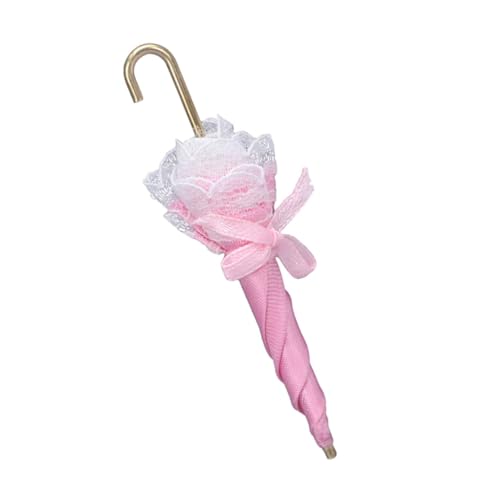 Kisangel 1 Stück Simulation Dekoration Regenschirm Für Rosa Kinderspielzeug Lernspielzeug Kinderspielzeug Lernspielzeug Mini Regenschirm Mini Ornament Simulation Regenschirm von Kisangel