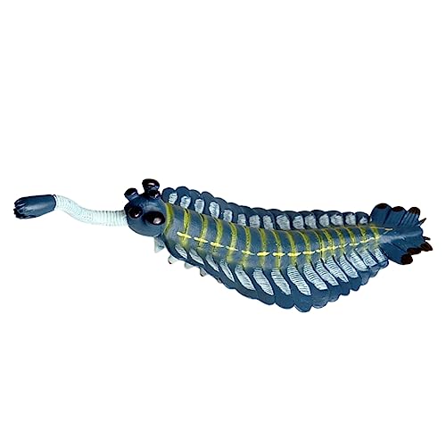 Kisangel 1 Stück Simulierter Opabinia Modell Deko Mini Prähistorisches Meerestier Modell Realistisches Opabinia Lernspielzeug für Jahren für Zuhause Büro und Geschäfte von Kisangel