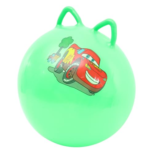 Kisangel Aufblasbarer Hüpfball Mit Cartoon-Ohren Fitnessball Für Erwachsene Handgriff Fördert Balance Und Koordination Zufällige Farben von Kisangel