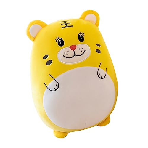 Kisangel 1 Stück Tigerpuppe Weihnachtsplüschtiere Kinderspielzeug Kuscheltiere Kuscheltierpuppe Für Babys Ornamente Für Jungengeschenke Babygeschenk Gelb von Kisangel