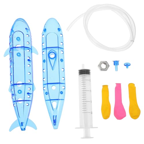 Kisangel 1 Stück U -Boot -Modell Werkzeuge für aufblasbares Modell Mini-U-Boot kleines U-Boot-Modell Auftriebsexperiment Schwimmender Taucher im Aquarium Plastik Blau von Kisangel