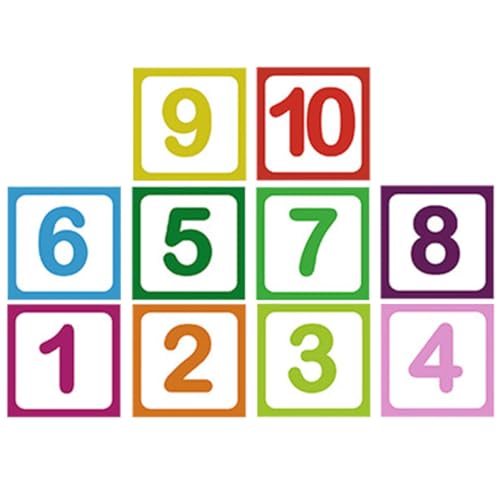 Kisangel 10 Blatt Anti-rutsch Digitaler Bodenaufkleber Farbe Selbstklebender Bodenaufkleber Abziehbilder Kindergarten Bodenaufkleber Für Den Haushalt Hopscotch-spielmatte PVC Kisangel 10 Blatt Anti-rutsch Digitaler Bodenaufkleber Farbe Selbstklebender Bodenaufkleber Abziehbilder Kindergarten Bodenaufkleber Für Den Haushalt Hopscotch-spielmatte PVC von Kisangel