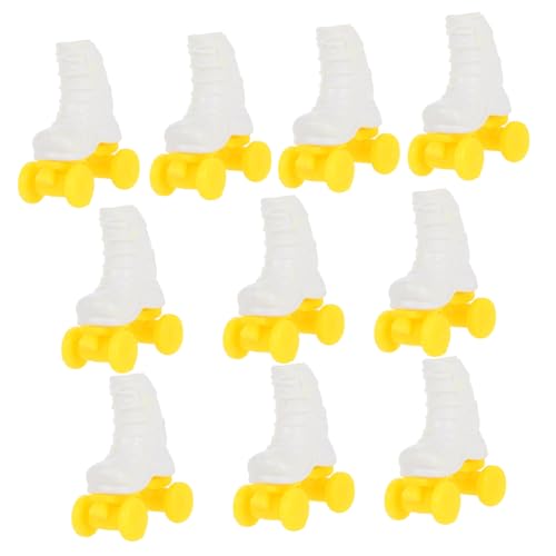 Kisangel 10 Paar Miniatur-Spielzeug-Set, Rollschuhe Für Puppen, Mini-hausbedarf, Dekorative Rollschuh-Modelle Für Puppen- , Schuhe, Mini-hausbedarf Kisangel 10 Paar Miniatur-Spielzeug-Set, Rollschuhe Für Puppen, Mini-hausbedarf, Dekorative Rollschuh-Modelle Für Puppen- , Schuhe, Mini-hausbedarf von Kisangel