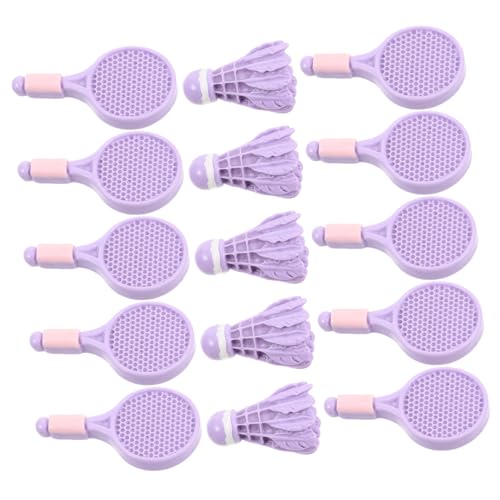 Kisangel 10 Sätze Badminton für Puppen Teiliges mit Badmintonschlägern und Federbällen für Spielzeugdekoration für Kleine und Puppenhaus Zubehör Kisangel 10 Sätze Badminton für Puppen Teiliges mit Badmintonschlägern und Federbällen für Spielzeugdekoration für Kleine und Puppenhaus Zubehör von Kisangel