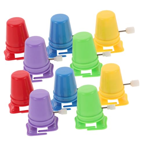 Kisangel 10 Stück DIY Handgefertigte Accessoires Roboter Laufteile Roboter Partygeschenke Für Uhrwerk Roboterwerk Babyspielzeug Wind Eier Drehmaschine Uhrwerk Roboter Mit Beinen Aus von Kisangel