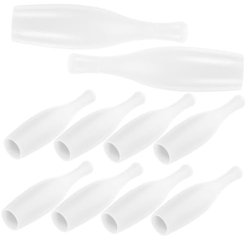 Kisangel 10 Stück Desktop -Bowlingspielzeug Bowling- Outdoor-Bowling Kinderspielzeug für Kleine Bowlingspiel-Requisite Bowling-Pin-Zubehör die Hüften Weiß Kisangel 10 Stück Desktop -Bowlingspielzeug Bowling- Outdoor-Bowling Kinderspielzeug für Kleine Bowlingspiel-Requisite Bowling-Pin-Zubehör die Hüften Weiß von Kisangel