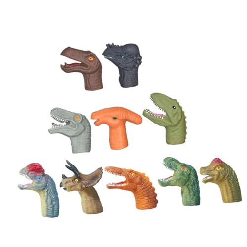 Kisangel 10 Stück Fingerdrachenspielzeug Dinosaurier-fingerpuppen Mini-fingerpuppen Fingerpuppen Fingerpuppe Fingerpuppe Für Marionetten PVC Kisangel 10 Stück Fingerdrachenspielzeug Dinosaurier-fingerpuppen Mini-fingerpuppen Fingerpuppen Fingerpuppe Fingerpuppe Für Marionetten PVC von Kisangel