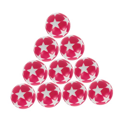 Kisangel 10 Stück Fußballbälle, Ersatz Für Tischfußballbälle, Tischspielbälle, Tischfußballbälle von Kisangel