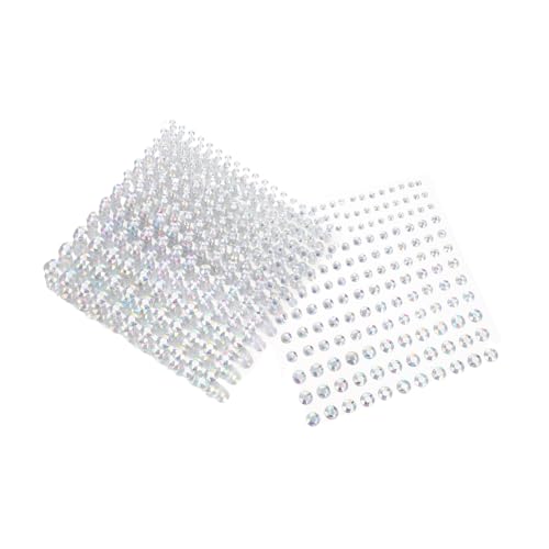 Kisangel 10 Stück Glänzende Aufkleber Juwelenaufkleber Zum Basteln Bling Juwelenaufkleber Zum Aufkleben Von Edelsteinen Zum Basteln Glänzende Aufkleber Schimmernde Glitzeraufkleber von Kisangel