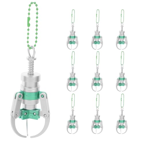 Kisangel 10 Stück Mini Greifautomaten Anhänger Bunte Greifklauen Anhänger Aus Kunststoff Für Schlüsselanhänger Taschen Hängedekoration – Greifspielzeug Anhänger Mit Kette Kisangel 10 Stück Mini Greifautomaten Anhänger Bunte Greifklauen Anhänger Aus Kunststoff Für Schlüsselanhänger Taschen Hängedekoration – Greifspielzeug Anhänger Mit Kette von Kisangel