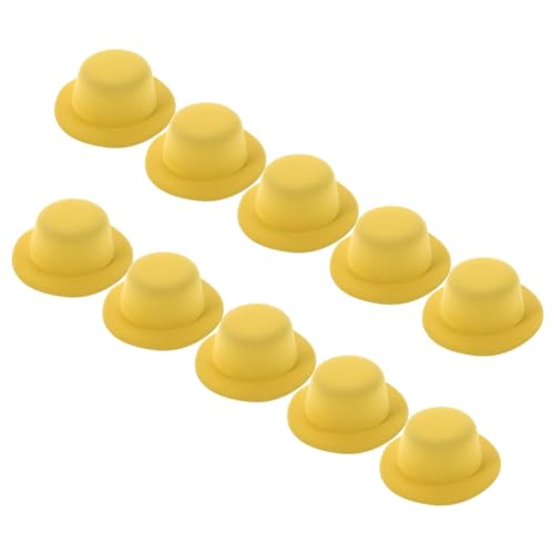 Kisangel 10 Stück Mini Hüte für Bastelprojekte Leichte Kleine Bowler Caps für Puppen Haustiere DIY Haarschmuck Partydekorationen und Geburtstagsfeiern Kisangel 10 Stück Mini Hüte für Bastelprojekte Leichte Kleine Bowler Caps für Puppen Haustiere DIY Haarschmuck Partydekorationen und Geburtstagsfeiern von Kisangel