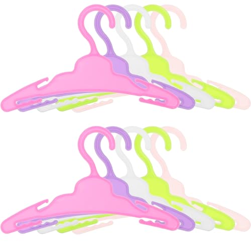 Kisangel 10 Stück Mini Puppen Kleiderbügel Teiliges für Puppenhaus Deko Praktische Aufhänger für Puppenkleidung für Spielzeugzimmer und Miniaturszenen Kisangel 10 Stück Mini Puppen Kleiderbügel Teiliges für Puppenhaus Deko Praktische Aufhänger für Puppenkleidung für Spielzeugzimmer und Miniaturszenen von Kisangel