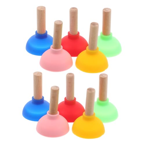 Kisangel 10 Stück Mini-kolben-Requisite, Zauberer-Tricks, Niedliches Toiletten-kolben-Spielzeug Für Puppenhaus-Badezimmer, Lustiges Und Einzigartiges Streich-Spielzeug von Kisangel