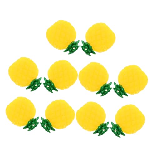 Kisangel 10 Stück Obstmodell Ananas Heimdekoration Küchenspielzeug Obsthaus Schreibtischdekoration Simulierte Früchte Simulationsrequisite Künstliche Früchte Kleine Gefälschte Kisangel 10 Stück Obstmodell Ananas Heimdekoration Küchenspielzeug Obsthaus Schreibtischdekoration Simulierte Früchte Simulationsrequisite Künstliche Früchte Kleine Gefälschte von Kisangel