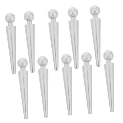 Kisangel 10 Stück Punktestifte Für Das Spiel Krippenzubehör Krippenklammern Einzigartig Krippenbrettklammern Krippenklammern Aus Metall Heringe Zubehör Für Brettspiele Eisen Silver von Kisangel