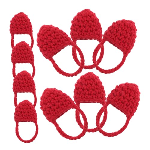 Kisangel 10 Stücke Handgemachte Gestrickte Puppe Taschen Häkeln Elastische Material Für Puppe Mädchen Mode Zubehör Kisangel 10 Stücke Handgemachte Gestrickte Puppe Taschen Häkeln Elastische Material Für Puppe Mädchen Mode Zubehör von Kisangel