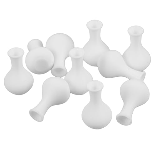 Kisangel 10 Stück Puppenhausvase Landschaft Puppenvase Mini Dekorativ Antiquität Ding Klein Mikro Dekoration Winzig Gefälscht Modern Flasche Möbel Artikel Container Blume Büro Weiß Plastik Kisangel 10 Stück Puppenhausvase Landschaft Puppenvase Mini Dekorativ Antiquität Ding Klein Mikro Dekoration Winzig Gefälscht Modern Flasche Möbel Artikel Container Blume Büro Weiß Plastik von Kisangel