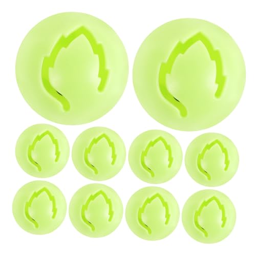 Kisangel 10 Stück Rasseln für Babyspielzeug für Babys Glöckchen Kreatives Bauteile Rasselkugeln Geräuschspielzeug für Haustiere Plastikglocken von Kisangel
