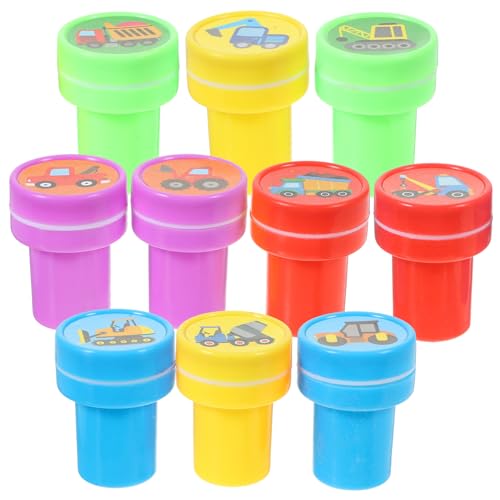 Kisangel 10 Stück Technische Autosiegelspielzeug Farbe Baustempel Konstruktionsspielzeug Sammelalbum Bauen Stempel Für Baufahrzeuge Party LKW Junge Thema Autostempel Kind Klein Plastik Kisangel 10 Stück Technische Autosiegelspielzeug Farbe Baustempel Konstruktionsspielzeug Sammelalbum Bauen Stempel Für Baufahrzeuge Party LKW Junge Thema Autostempel Kind Klein Plastik von Kisangel