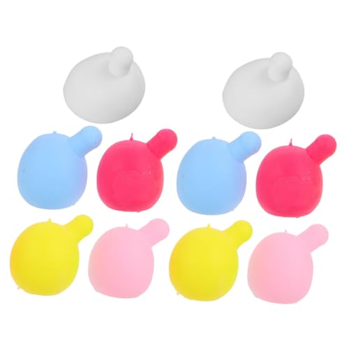 Kisangel 10 Stück Teiliges DIY Silikon Seifenblasen-innenkern Wiederverwendbare Kleine Bunte Bubble Insert Bälle Robust und Langlebig für Kreative Seifenblasen Puppen Herstellung und Kisangel 10 Stück Teiliges DIY Silikon Seifenblasen-innenkern Wiederverwendbare Kleine Bunte Bubble Insert Bälle Robust und Langlebig für Kreative Seifenblasen Puppen Herstellung und von Kisangel