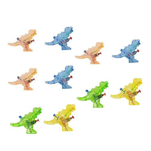 Kisangel 10 Stück Teiliges Dinosaurier Wasser spritzspielzeug Transparente Wasserspritzen mit Pfeife Bunte Outdoor Spielzeuge für Sommer Poolpartys und Interaktives Zufällige Farbe Kisangel 10 Stück Teiliges Dinosaurier Wasser spritzspielzeug Transparente Wasserspritzen mit Pfeife Bunte Outdoor Spielzeuge für Sommer Poolpartys und Interaktives Zufällige Farbe von Kisangel