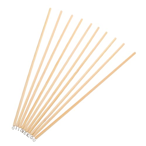 Kisangel 10 Stück Teiliges Holz Puppenspiel Stäbe für Traditionelle Chinesische Schattentheater Glatte Kanten Sichere Handhabung Robustes Bastelmaterial Präzise Steuerung für DIY von Kisangel