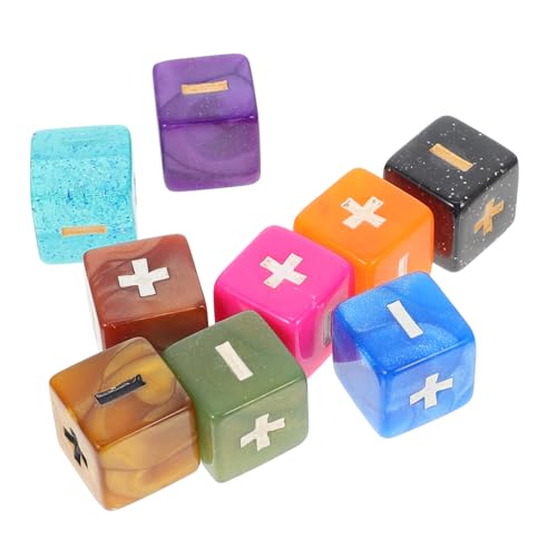 Kisangel 10 Stück Teiliges Mathe Würfel mit Rechenzeichen Robust und Farblich Sortiert Lernspielzeug für Grundschule Unterricht für Plus Minus Rechnen Kognitives Spiel und Zufällige Farbe Kisangel 10 Stück Teiliges Mathe Würfel mit Rechenzeichen Robust und Farblich Sortiert Lernspielzeug für Grundschule Unterricht für Plus Minus Rechnen Kognitives Spiel und Zufällige Farbe von Kisangel