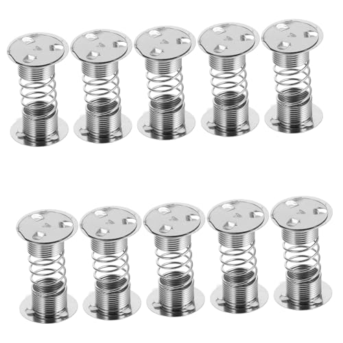 Kisangel 10 Stück Teiliges Metall Federsockel für Auto Armaturenbrett Doppelseitiger Kleber Flexible Wackelfigur Basis für DIY Dashboard Robust Einfache Montage Vielseitig für Puppen und Kisangel 10 Stück Teiliges Metall Federsockel für Auto Armaturenbrett Doppelseitiger Kleber Flexible Wackelfigur Basis für DIY Dashboard Robust Einfache Montage Vielseitig für Puppen und von Kisangel