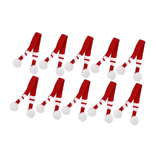 Kisangel 10 Stück Teiliges Mini Puppenschal aus Weicher Wolle Dekorative Party Schals für Kleine Figuren Rote und Grüne Farben Vielseitiges Accessoire für Puppen und Bastelbedarf Kisangel 10 Stück Teiliges Mini Puppenschal aus Weicher Wolle Dekorative Party Schals für Kleine Figuren Rote und Grüne Farben Vielseitiges Accessoire für Puppen und Bastelbedarf von Kisangel