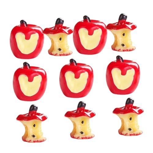 Kisangel 10 Stück Teiliges Miniatur Künstliche Äpfel und Apfelkerne Realistische Resin Deko Früchte für Puppenhaus Küchen und Fotodekoration Lebensechte Simulation DIY Bastelzubehör Kisangel 10 Stück Teiliges Miniatur Künstliche Äpfel und Apfelkerne Realistische Resin Deko Früchte für Puppenhaus Küchen und Fotodekoration Lebensechte Simulation DIY Bastelzubehör von Kisangel