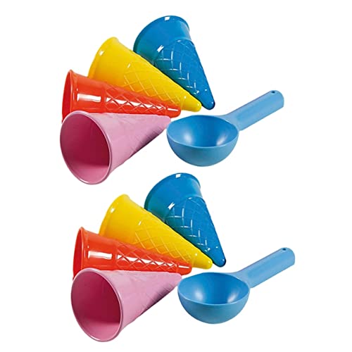 Kisangel 10 Stück Teiliges Sandspielzeug Set Strandspielzeug mit Eiscreme Bechern und Schaufeln für Geeignet für Einsatz im Freien Zufällige Farben Zufällige Farbe Kisangel 10 Stück Teiliges Sandspielzeug Set Strandspielzeug mit Eiscreme Bechern und Schaufeln für Geeignet für Einsatz im Freien Zufällige Farben Zufällige Farbe von Kisangel