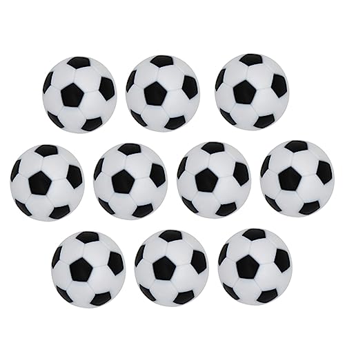 Kisangel 10 Stück Tischfußball Bälle Resin Robuste Ersatzkugeln für Foosball Tische zu Installieren für Turniere und Freizeitspiele Kisangel 10 Stück Tischfußball Bälle Resin Robuste Ersatzkugeln für Foosball Tische zu Installieren für Turniere und Freizeitspiele von Kisangel