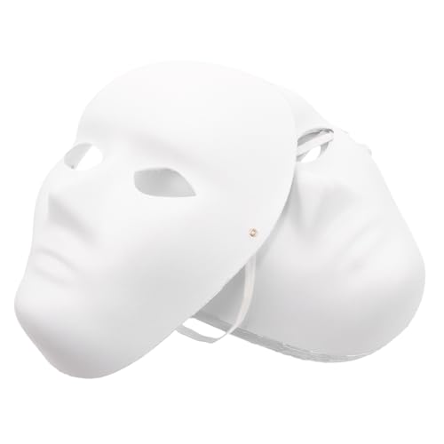 Kisangel 10 Stück Unbemalte Papiermasken für Diy Bemalbare Vollgesichtsmasken für Feste Karneval Cosplay und Kunstprojekte für Erwachsene Kisangel 10 Stück Unbemalte Papiermasken für Diy Bemalbare Vollgesichtsmasken für Feste Karneval Cosplay und Kunstprojekte für Erwachsene von Kisangel