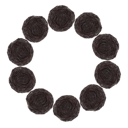 Kisangel 10 Stück Vogelnest Ornamente Eier Vogelnest Ornamente Für Weihnachtsbaum Eier Ornament Vogelnester Zum Basteln Vogelnest Zum Aufhängen Mini Dekoration Osterei Dekorationen von Kisangel