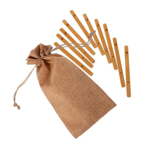 Kisangel 10 Stück Yijing Bamboo Stick Wahrsagespielzeug Chinesische Glücksstäbchen Wahrsagestäbe Vermögen Klebt Bambus Kisangel 10 Stück Yijing Bamboo Stick Wahrsagespielzeug Chinesische Glücksstäbchen Wahrsagestäbe Vermögen Klebt Bambus von Kisangel