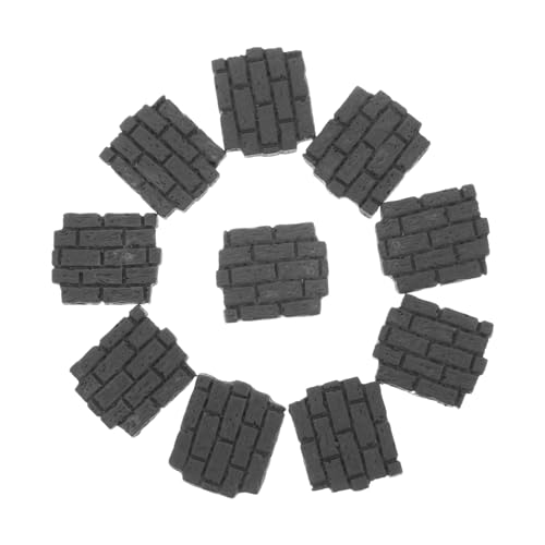 Kisangel 10 Stück Ziegelmoos-Ornamente Klein Puppenhausbauzubehör Gebäude Sandtisch DIY Zubehör Puppenhauszubehör Eingetopft Gefälschter Ziegelstein Dekorationen Winzig Mini Mikro Harz Grey Kisangel 10 Stück Ziegelmoos-Ornamente Klein Puppenhausbauzubehör Gebäude Sandtisch DIY Zubehör Puppenhauszubehör Eingetopft Gefälschter Ziegelstein Dekorationen Winzig Mini Mikro Harz Grey von Kisangel