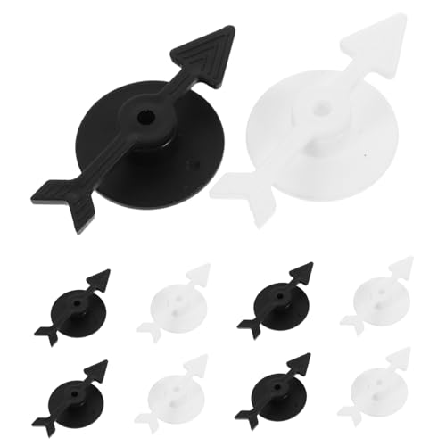 Kisangel 10 Stück Zubehör Für Brettspiele Spiel Pfeile Preise Im Klassenzimmer Klassenzimmerzubehör Pfeilzeiger Spinning Für Das Spiel Spielpfeile Aus Kunststoff Spielzeiger Plastik von Kisangel