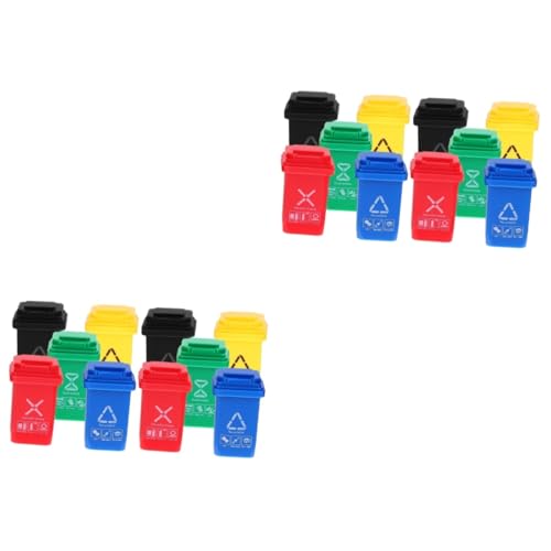 Kisangel 10 Teiliges Mini Mülleimer Set Miniatur Puppenhaus Abfallbehälter mit Bruchfestem Design für Dekoration Fotorequisit und Kreative Miniatur Szenen Farbenfroh und Realistisch Kisangel 10 Teiliges Mini Mülleimer Set Miniatur Puppenhaus Abfallbehälter mit Bruchfestem Design für Dekoration Fotorequisit und Kreative Miniatur Szenen Farbenfroh und Realistisch von Kisangel