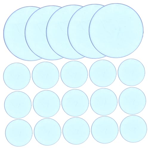 Kisangel 100 Stück Bingo Chips Mathematik Zähler Spielmarken Zähler Für Spiele Spielmarken Scheibe Zählchips Bingo Marker Blaues Acryl von Kisangel