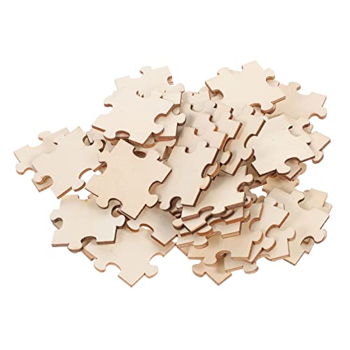 Kisangel 100 Stück Blanko Holzpuzzle zum Bemalen Teiliges DIY Holzpuzzle zum Basteln Kreative Malpuzzle für Mädchen und Jungen Kisangel 100 Stück Blanko Holzpuzzle zum Bemalen Teiliges DIY Holzpuzzle zum Basteln Kreative Malpuzzle für Mädchen und Jungen von Kisangel