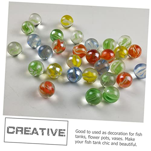 Kisangel 100 Stück Bunte Glasmurmeln Dekorative Glaskugeln für Aquarium Dekoration Kindersichere Glasperlen Farbenfrohe Murmeln für Fischbecken und Bastelprojekte Zufällige Zufällige Farbe Kisangel 100 Stück Bunte Glasmurmeln Dekorative Glaskugeln für Aquarium Dekoration Kindersichere Glasperlen Farbenfrohe Murmeln für Fischbecken und Bastelprojekte Zufällige Zufällige Farbe von Kisangel