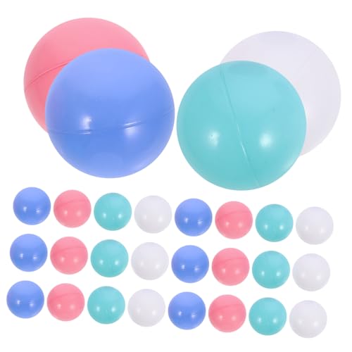 Kisangel 100 Stück Bunte Ozeanbälle Spielbälle aus Ungiftigem Material für Spielbereich Party und Dekoration Leicht Robust für Innen und Außenbereiche Kisangel 100 Stück Bunte Ozeanbälle Spielbälle aus Ungiftigem Material für Spielbereich Party und Dekoration Leicht Robust für Innen und Außenbereiche von Kisangel